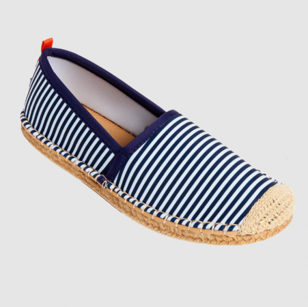 Espadrilles dengan motif stripe marinir